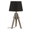Image de Créateur d'intérieur - Lampe à Poser Bois Abat-jour 46cm Gris