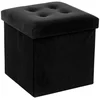 Image de Atmosphera Pouf Pliable En Velours One Size