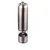 Image de Moulin à poivre électrique Led - D 5 x H 23 cm - Argenté