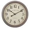 Image de Horloge gris brossé D35