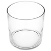Image de Créateur d'intérieur - Vase en Verre "Cylindre" 18cm Transparent