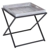 Image de Table basse plateau bois amovible