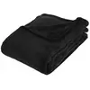 Image de Atmosphera Créateur d'intérieur - Plaid Microfibre 130x180cm Noir