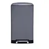 Image de FIVE Simply Smart - Poubelle de Cuisine en Métal "Ariane" 30L Gris