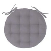 Image de Créateur d'intérieur - Galette de Chaise Ronde Leana 38cm Gris