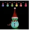 Image de Fééric Lights and Christmas - Décoration Lumineuse "Bonhomme de Neige" 10cm Multicolore