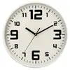 Image de Horloge silencieuse 30cm blanche