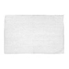 Image de Instant d'O - Tapis de Salle de Bain "Chenille" 50x80cm Blanc