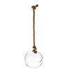 Image de boule en verre 19cm + corde
