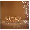 Image de Féérie Lights & Christmas - Décoration lumineuse lettres Noël - 44 x 3 x 15 cm - Marron