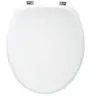 Image de FIVE Simply Smart - Abattant WC en Bois "Luxe" 43cm Blanc