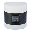 Image de bougie rond rustique blanc 14x14cm - générique 136579a