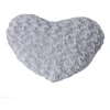 Image de Atmosphera Créateur d'intérieur - Coussin Coeur "Bouclée" 28x36cm Gris Clair