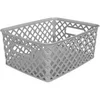 Image de - Panier Multi-Usages "Basket" 10cm Gris