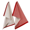 Image de Créateur d'intérieur - Lot de 2 Torchons de Cuisine "Poulette" 70cm Multicolore