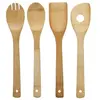 Image de - Lot de 4 Ustensiles de Cuisine "Bambou" 30cm Naturel