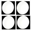 Image de Lot 4 miroirs adhésifs 20x20cm rond