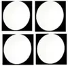Image de Lot 4 miroirs adhésifs 30x30 cm rond