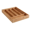 Image de - Range Couverts Design Bambou 34cm Naturel
