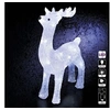 Image de Renne debout de Noël lumineux 40 LED blanc