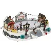 Image de Patinoire de noël animée, lumineuse et musicale