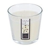 Image de Bougie parfumée à la vanille - 13,5 x 12,5 cm - Verre - Blanc
