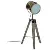 Image de Lampe projecteur métal/bois Ebor