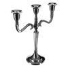 Image de chandelier métal 3 têtes 27cm argent - 123154