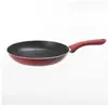 Image de Poêle - D 28 x H 5 cm - Rouge