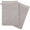 Image de Instant d'O - Lot de 2 Gants de Toilette "Confort" 15x21cm Taupe