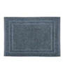 Image de Tapis de bain en coton - 50 x 70 cm - Gris