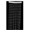 Image de Rideau fils largeur 90 x 200 cm - Boules tissu pailletées