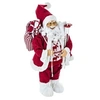 Image de déco père noël traditionnel debout 60cm