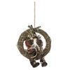 Image de Féérie Lights & Christmas - Couronne de Noël en bois Terre sauvage - Marron - Marc en terre sauvage