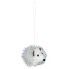 Image de Fééric Lights and Christmas - Sujet de Noël Hérisson Givré "Cocon" 9cm Blanc