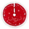 Image de Fééric Lights and Christmas - Tapis pour Sapin "Traineau" 90cm Rouge & Blanc