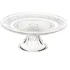 Image de - Plat à Gâteau sur Pied "Renaissance" 29cm Transparent