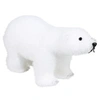 Image de Créateur d'intérieur - Statuette Déco Ours "Manteau" 21cm Blanc