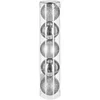 Image de Fééric Lights and Christmas - Lot de 5 Boules de Noël "Colorama" 5cm Argent