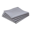 Image de Créateur d'intérieur - Lot de 4 Serviettes de Table "Coton" 40x40cm Gris Clair
