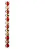 Image de Fééric Lights and Christmas - Lot de 12 Boules de Noël "Soir" 6cm Rouge & Or
