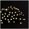 Image de Féérie Lights & Christmas - Guirlande extérieure de Noël à piles LED - L. 1400 cm - Blanc chaud - LED