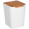Image de 5 Five Poubelle De Salle De Bain En Bambou Baltik 5l