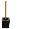 Image de - Brosse WC "Bambou" 38cm Noir