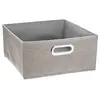 Image de - Boîte de Rangement Pliable Premium 15x31cm Beige