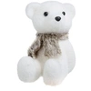 Image de Créateur d'intérieur - Statuette Déco Ours Assis Polaire 19cm Blanc