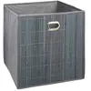 Image de Panier de rangement 31x31 cm - Bambou Gris