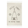 Image de - Tapis Déco à Franges "Tribu" 60x90cm Beige