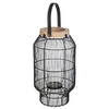 Image de - Lanterne en métal ethnique Allure Ethnique - H. 31 cm - Noir - ETNIK