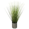 Image de Créateur d'intérieur - Plante Artificielle en Pot "Herbe" 45cm Gris